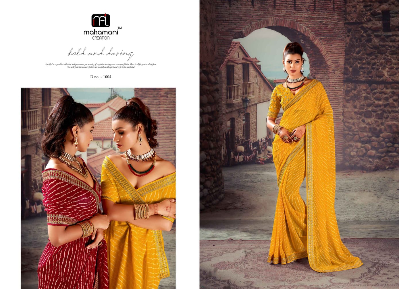1004 Siya Mahamani Creation Sarees