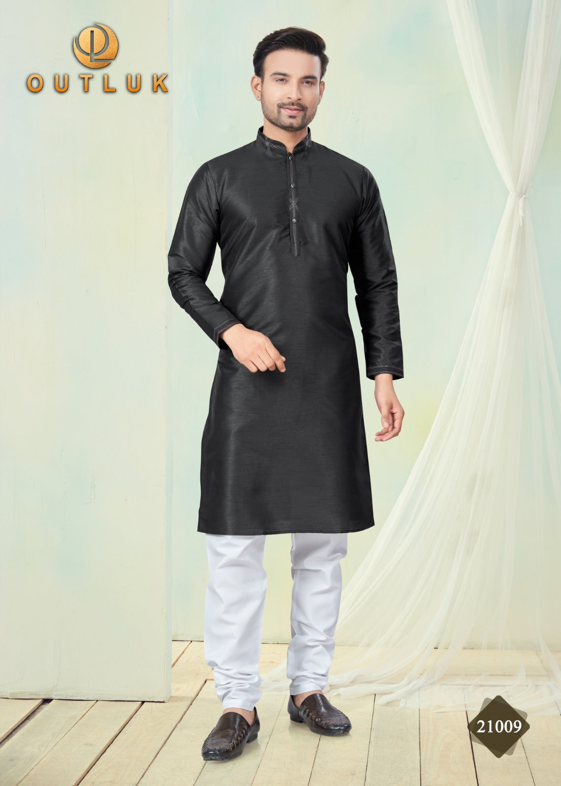21009 Wedding Collection Vol 21 Outluk Mens Kurta Pyjama