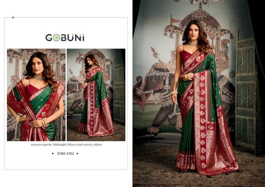 2102 Shravya Gobuni Silk Sarees
