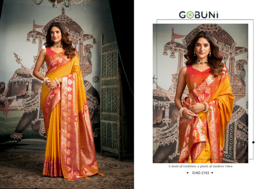 2103 Shravya Gobuni Silk Sarees