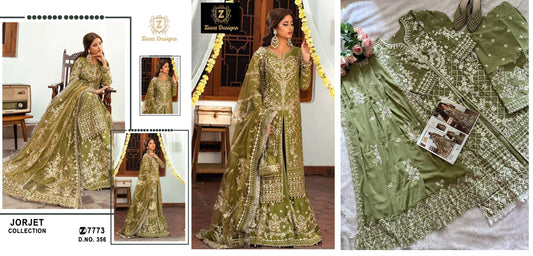 356 Ziaaz Designs Pakistani Salwar Suits