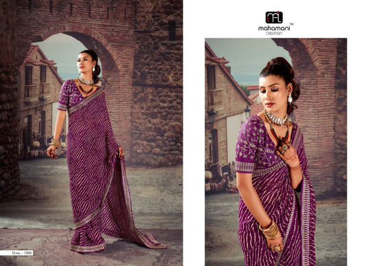 1006 Siya Mahamani Creation Sarees