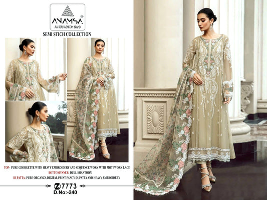 240 Anamsa Pakistani Salwar Suits