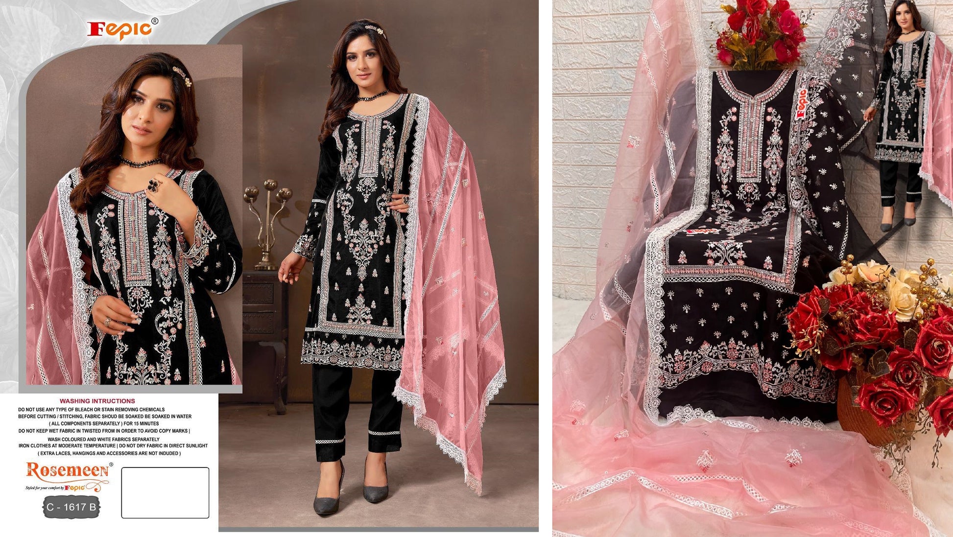1617B Fepic Pakistani Salwar Suits