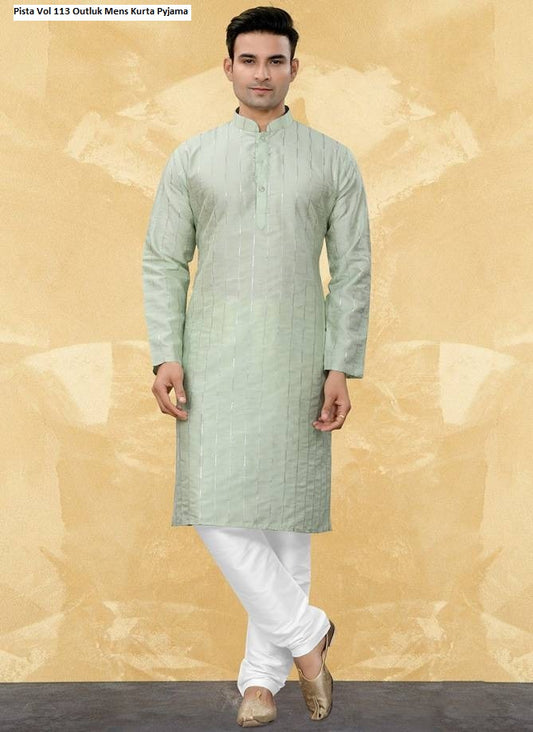 Pista Vol 113 Outluk Mens Kurta Pyjama
