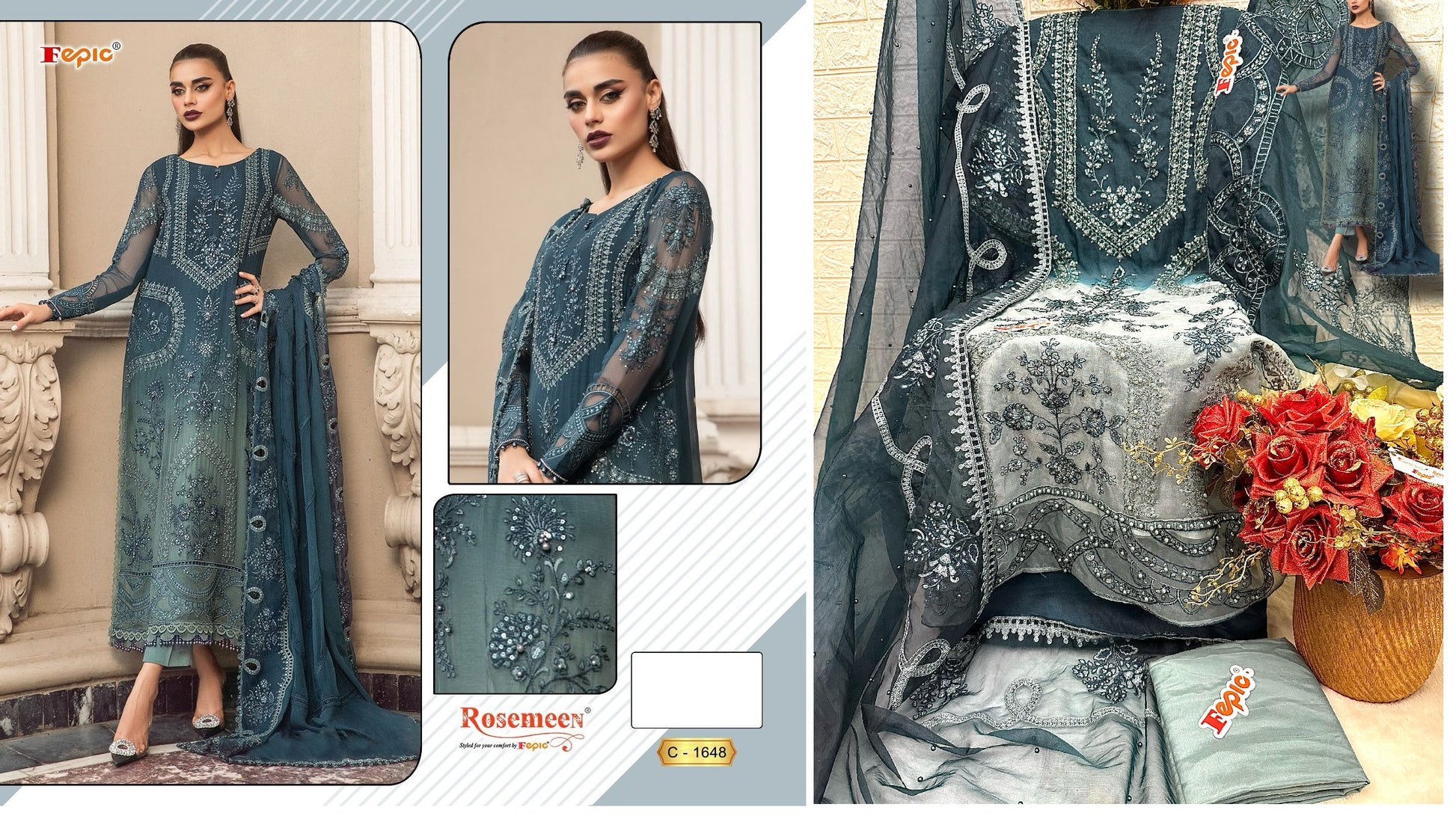 1648 Fepic Pakistani Salwar Suits