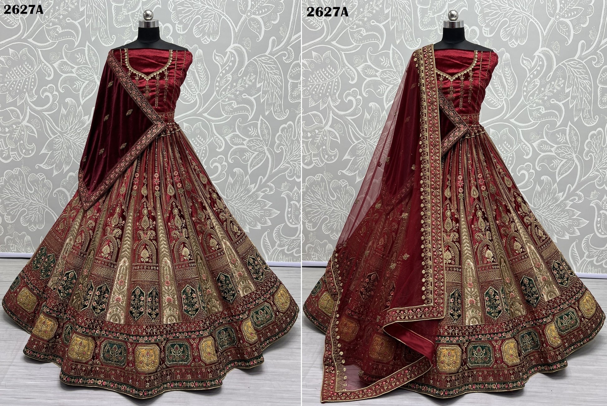 2627A Anjani Art Lehenga Choli