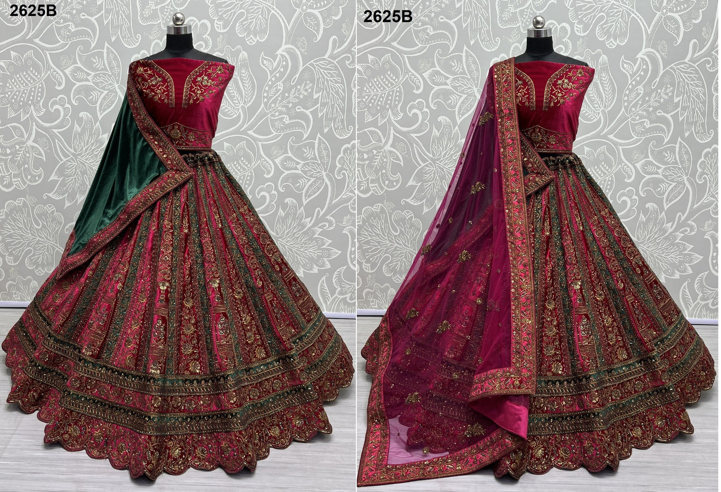 2625B Anjani Art Lehenga Choli