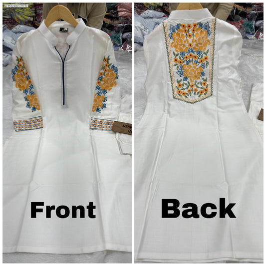 Ipo White Qubo Co Ord Set