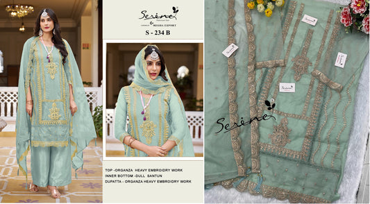 234B Serine Pakistani Salwar Suits