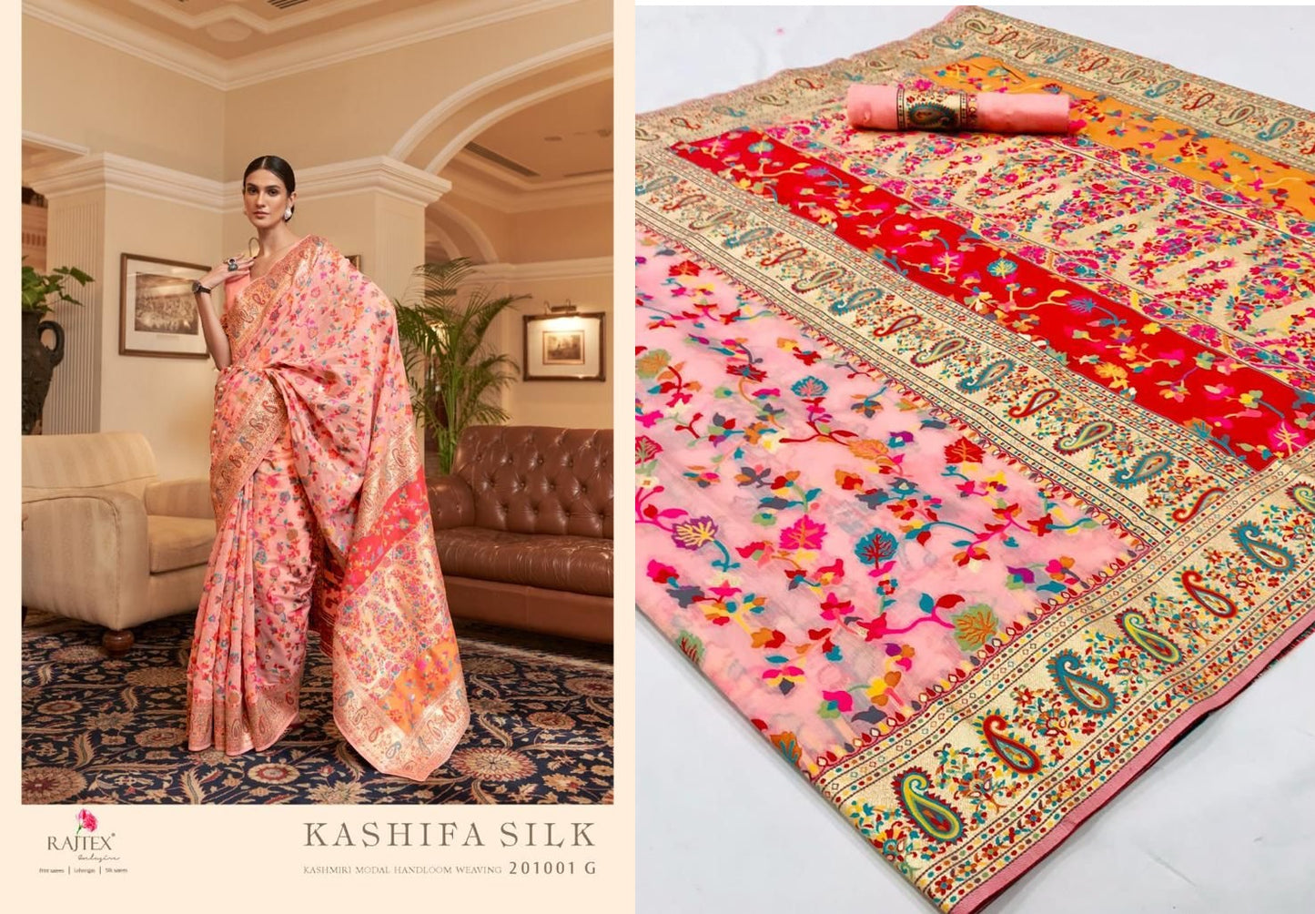 201001G Rajtex Sarees