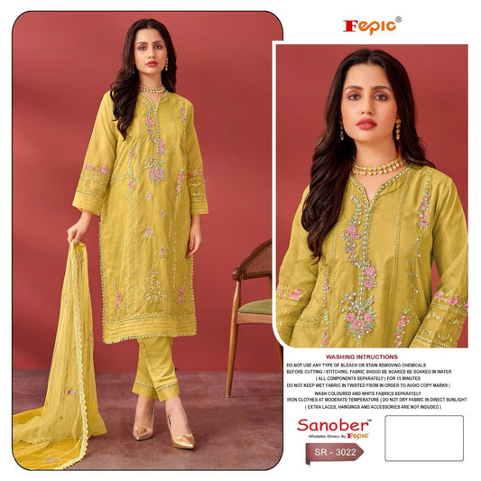 3022 Sanober Pakistani Readymade Suits