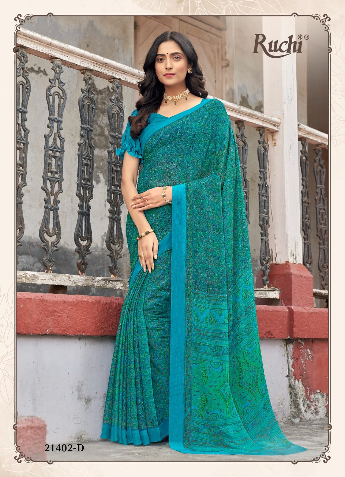 21402D Star Vol 95 Ruchi Sarees