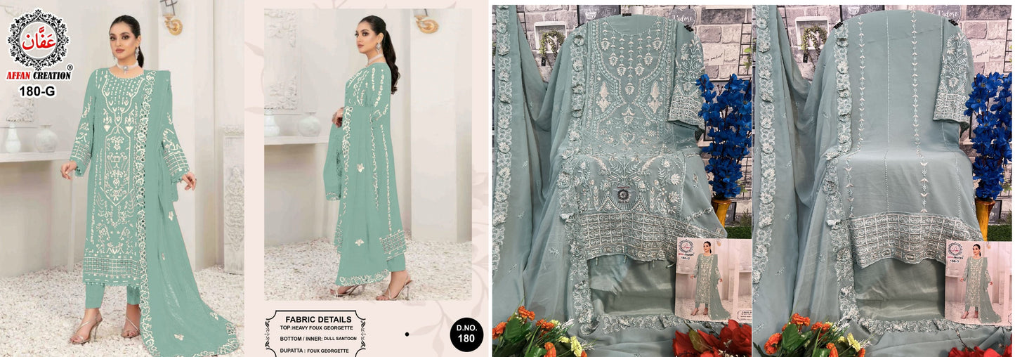 180G Affan Creation Pakistani Salwar Suits
