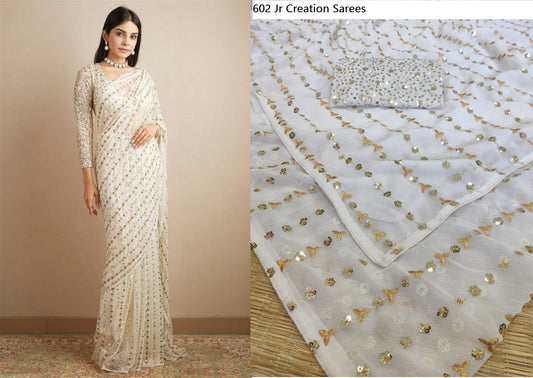 602 Jr Creation Sarees