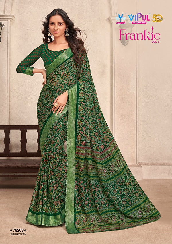 78203 Frankie Vol 3 Vipul Sarees