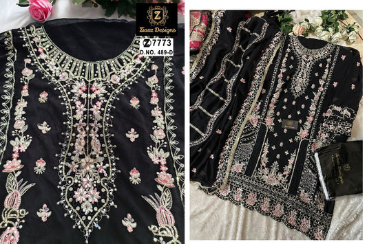 489D Ziaaz Designs Pakistani Salwar Suits