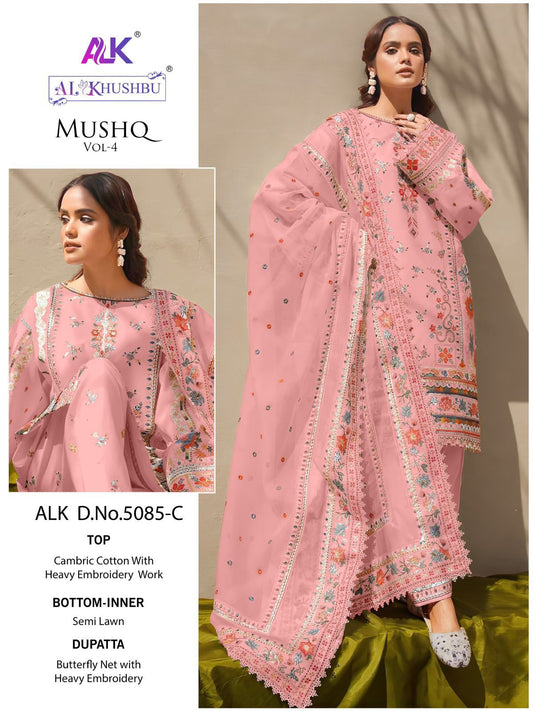 5085C Mushq Vol 4 Alk Pakistani Salwar Suits