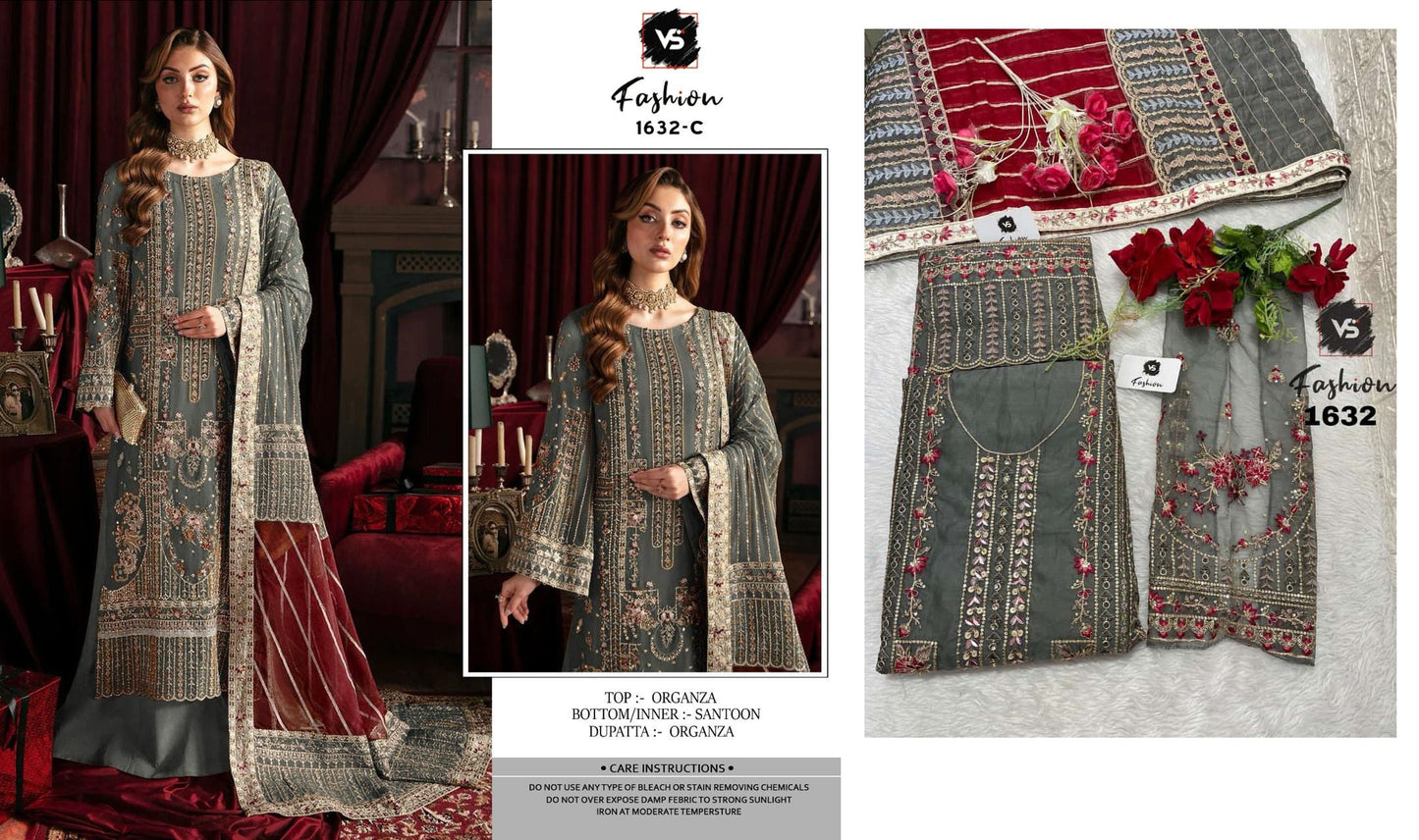 1632C Vs Fashion Pakistani Salwar Suits