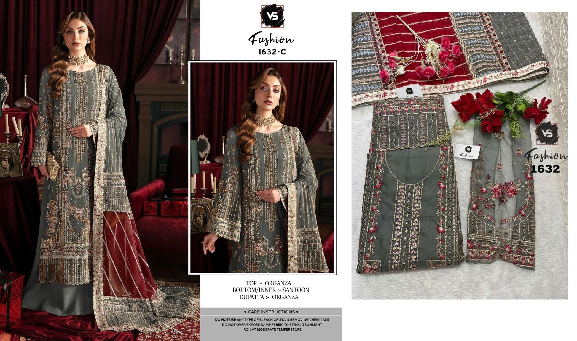 1632C Vs Fashion Pakistani Salwar Suits