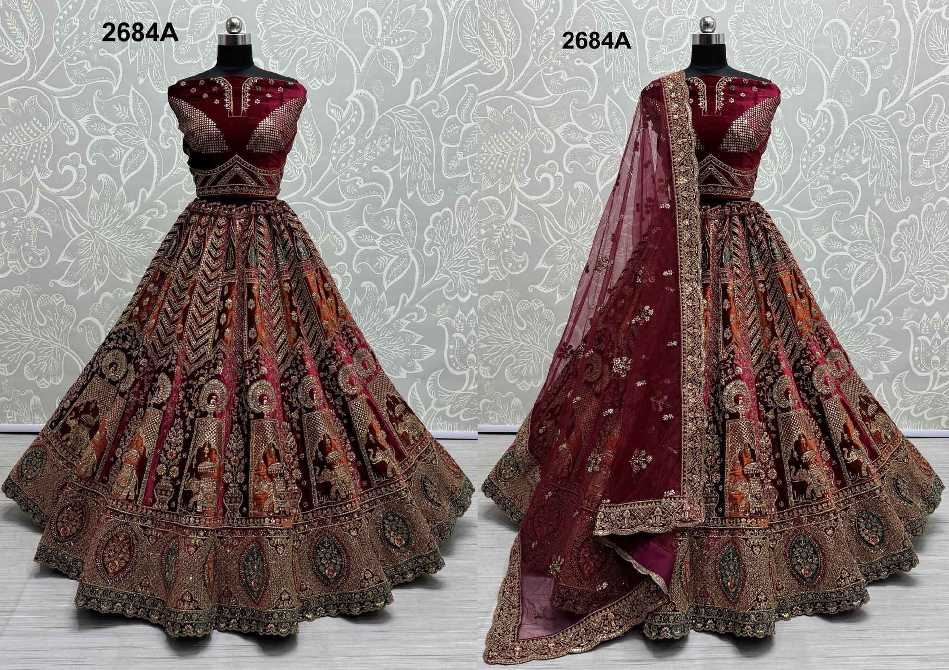 2684A Anjani Art Lehenga Choli