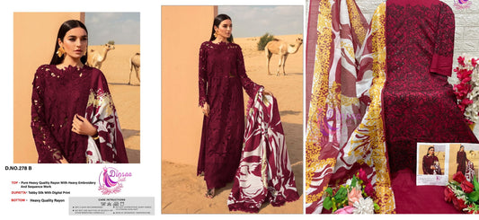 278B Dinsaa Suit Pakistani Salwar Suits