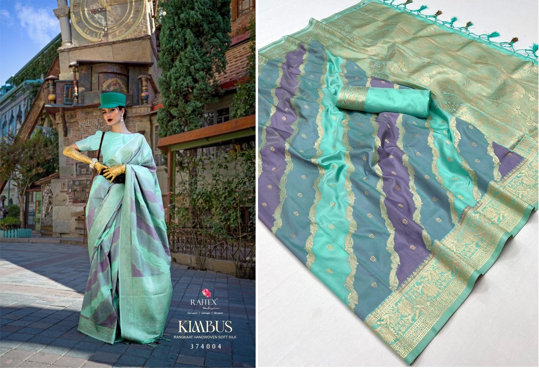 374004 Kimbus Rajtex Sarees