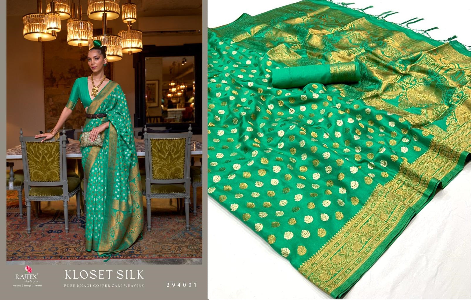 294001 Kloset Rajtex Sarees