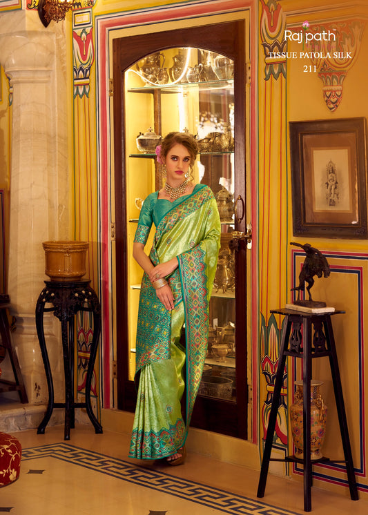 211 Rajeswari Silk Rajpath Patola Sarees