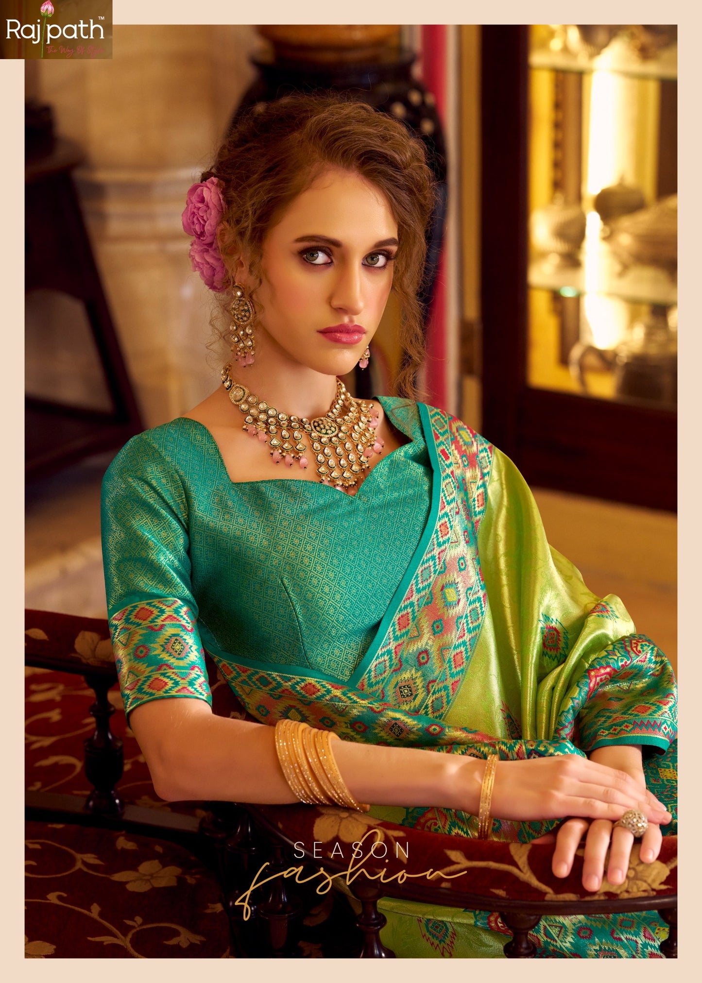 211 Rajeswari Silk Rajpath Patola Sarees