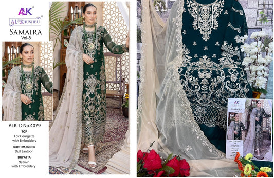 4079 Samaira Vol 8 Alk Pakistani Salwar Suits