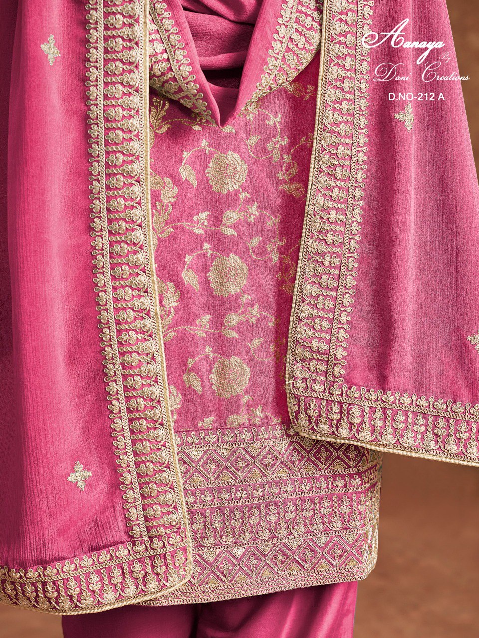 212A Aanaya Vol 212 Dani Creation Chinon Pakistani Salwar Suits