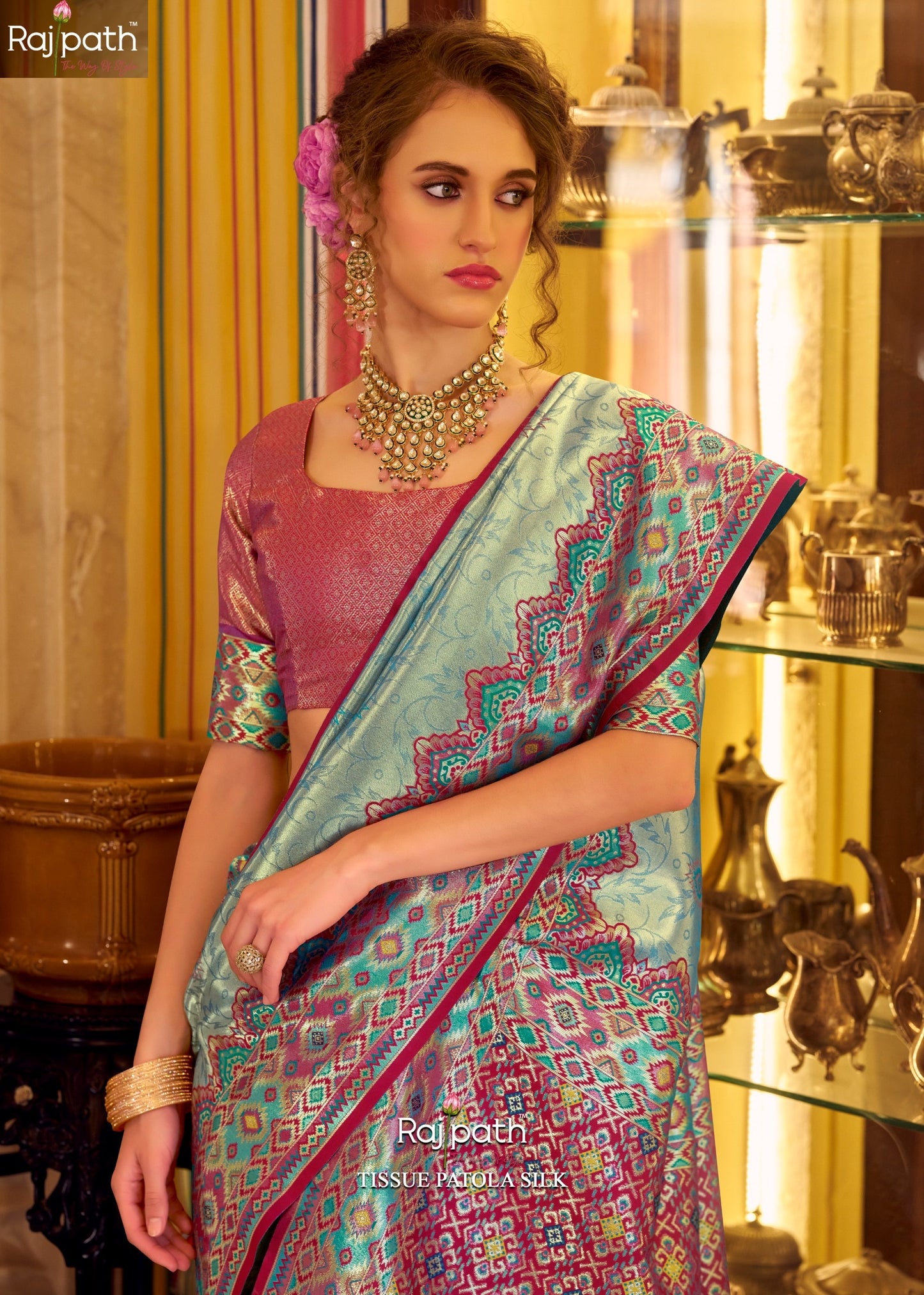 212 Rajeswari Silk Rajpath Patola Sarees
