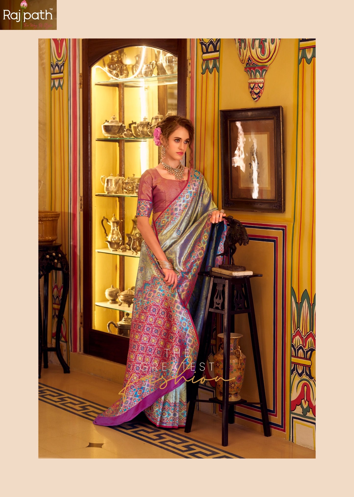 212 Rajeswari Silk Rajpath Patola Sarees