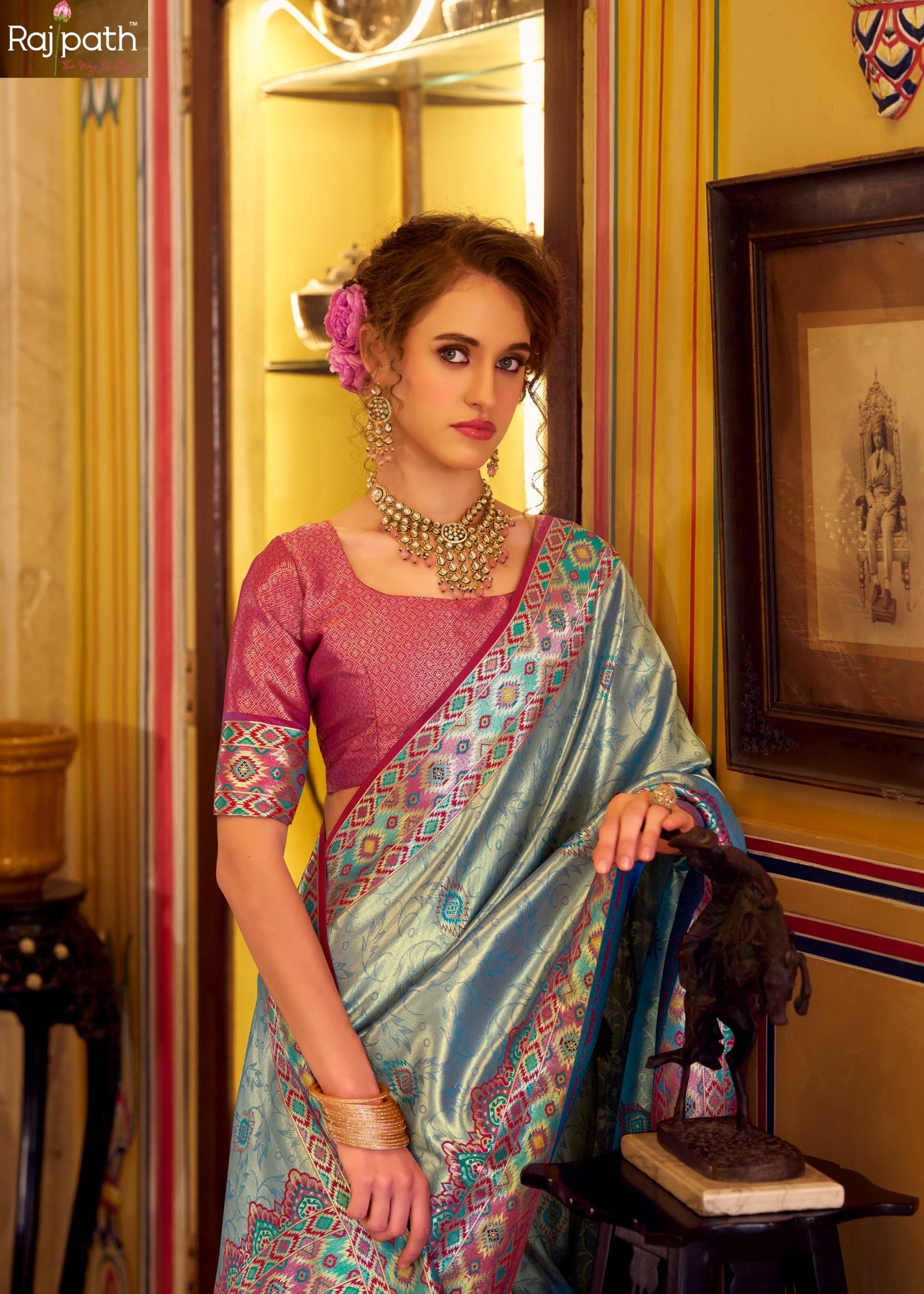 212 Rajeswari Silk Rajpath Patola Sarees