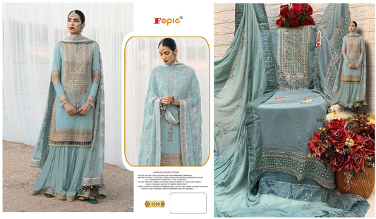 D-5250-D Fepic Pakistani Salwar Suits