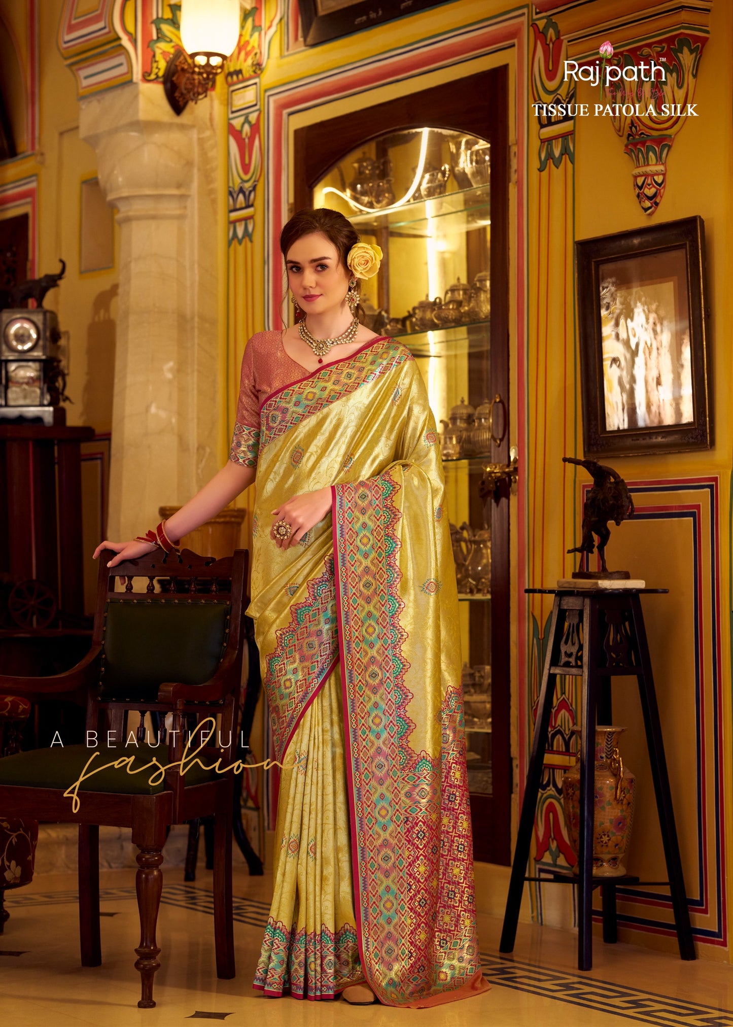 213 Rajeswari Silk Rajpath Patola Sarees