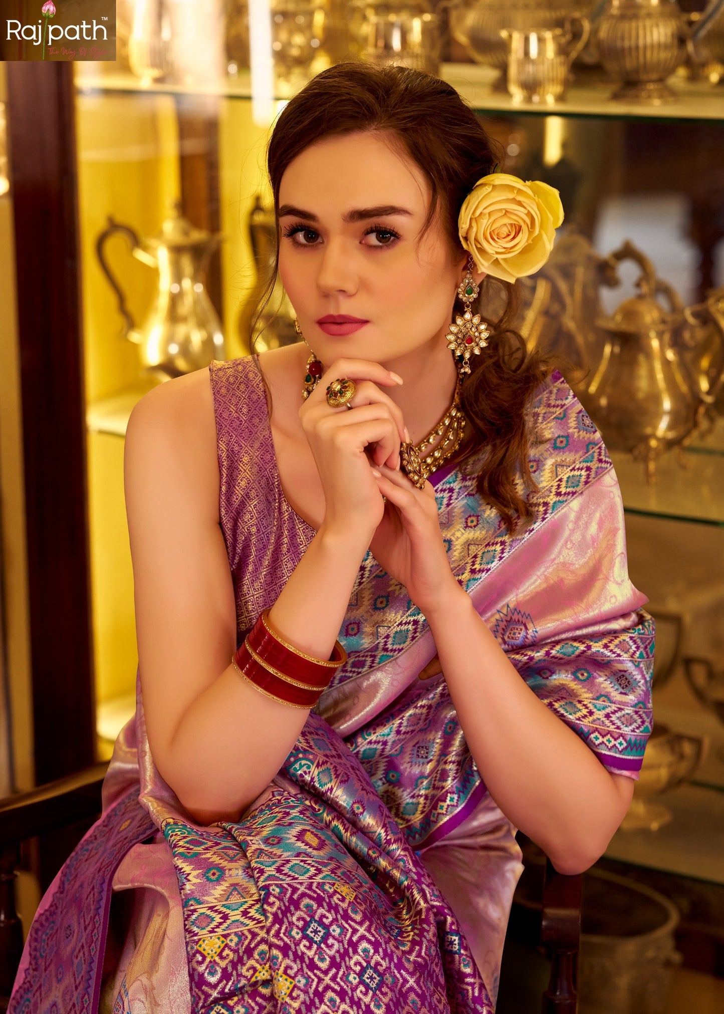214 Rajeswari Silk Rajpath Patola Sarees