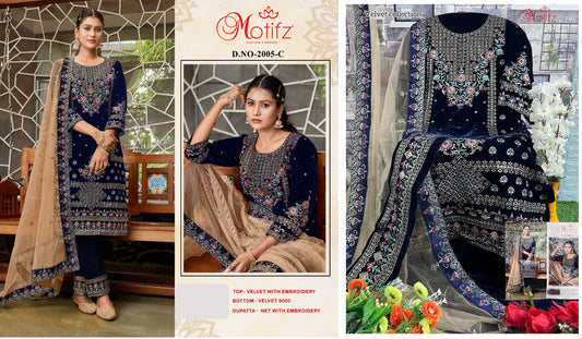 2005C Motifz Pakistani Salwar Suits
