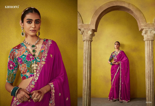 2154 Divani Kimora Embroidered Sarees