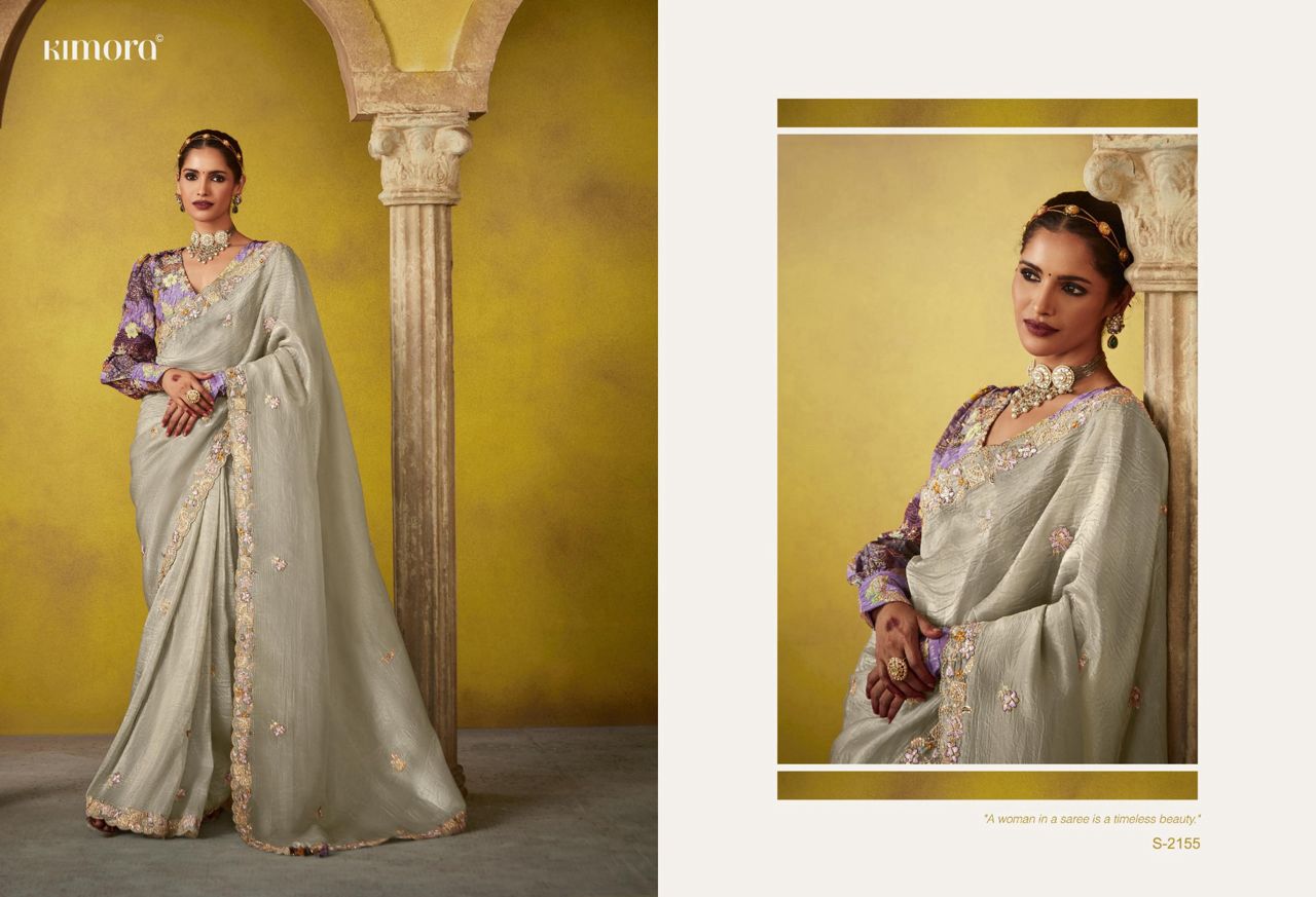 2155 Divani Kimora Embroidered Sarees
