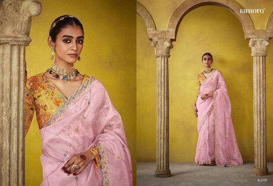 2157 Divani Kimora Embroidered Sarees