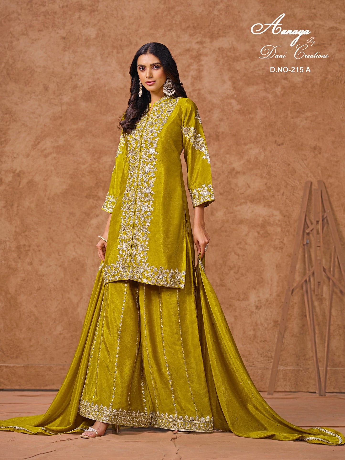 215A Aanaya Vol 215 Dani Creation Silk Unstitched Suits
