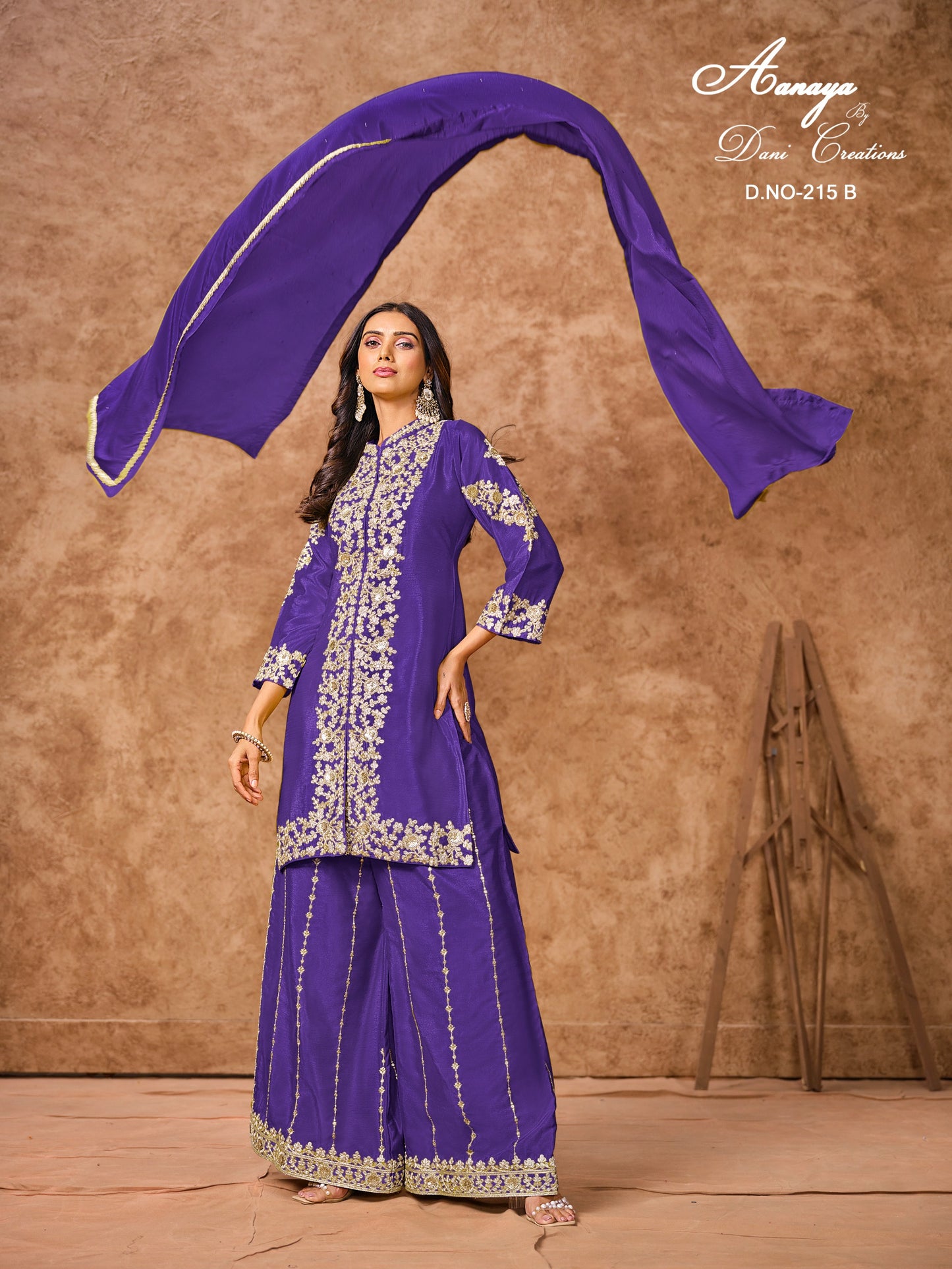 215B Aanaya Vol 215 Dani Creation Silk Unstitched Suits