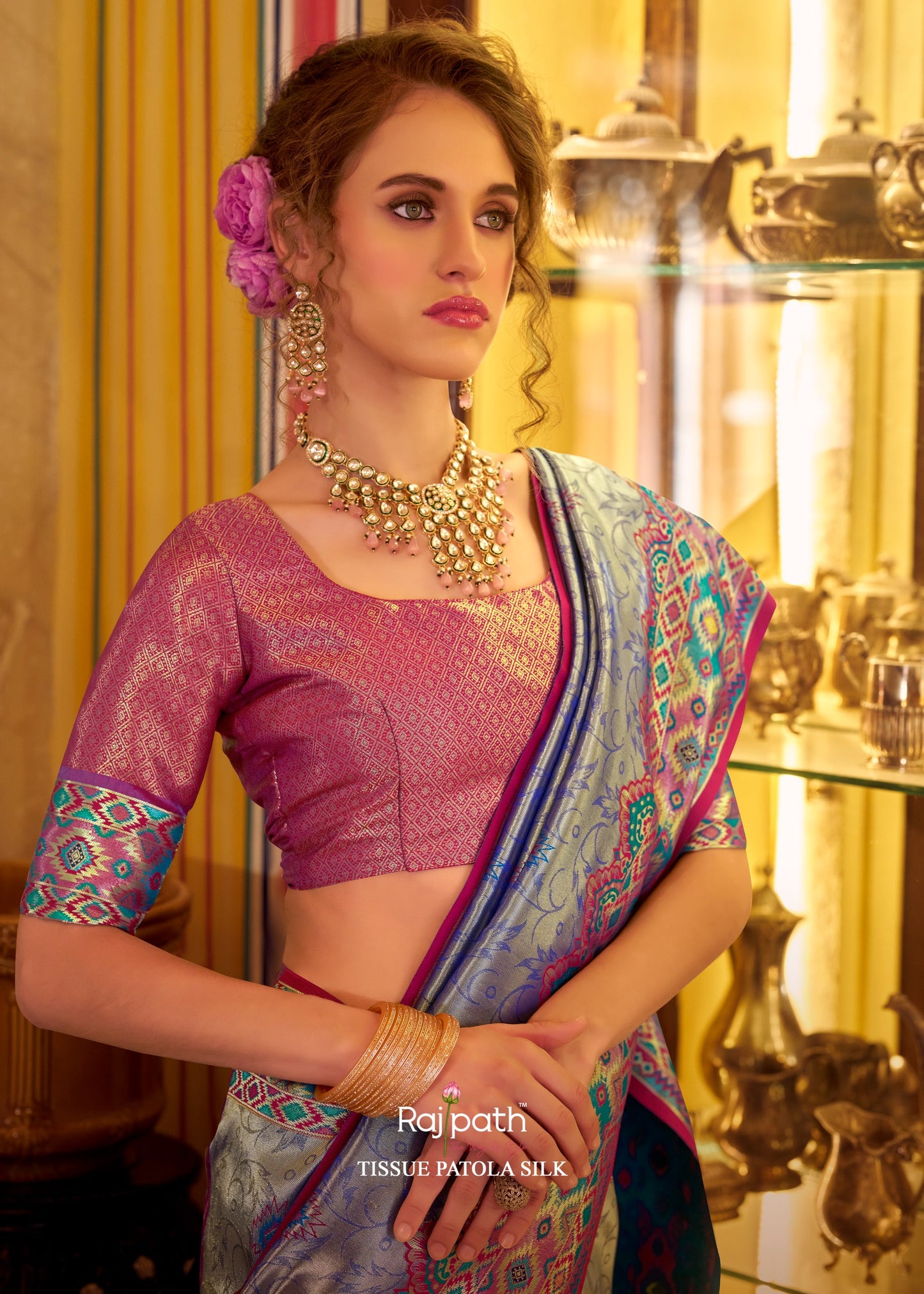 215 Rajeswari Silk Rajpath Patola Sarees