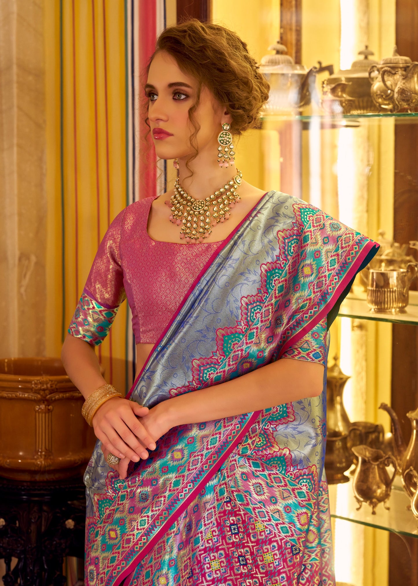 215 Rajeswari Silk Rajpath Patola Sarees