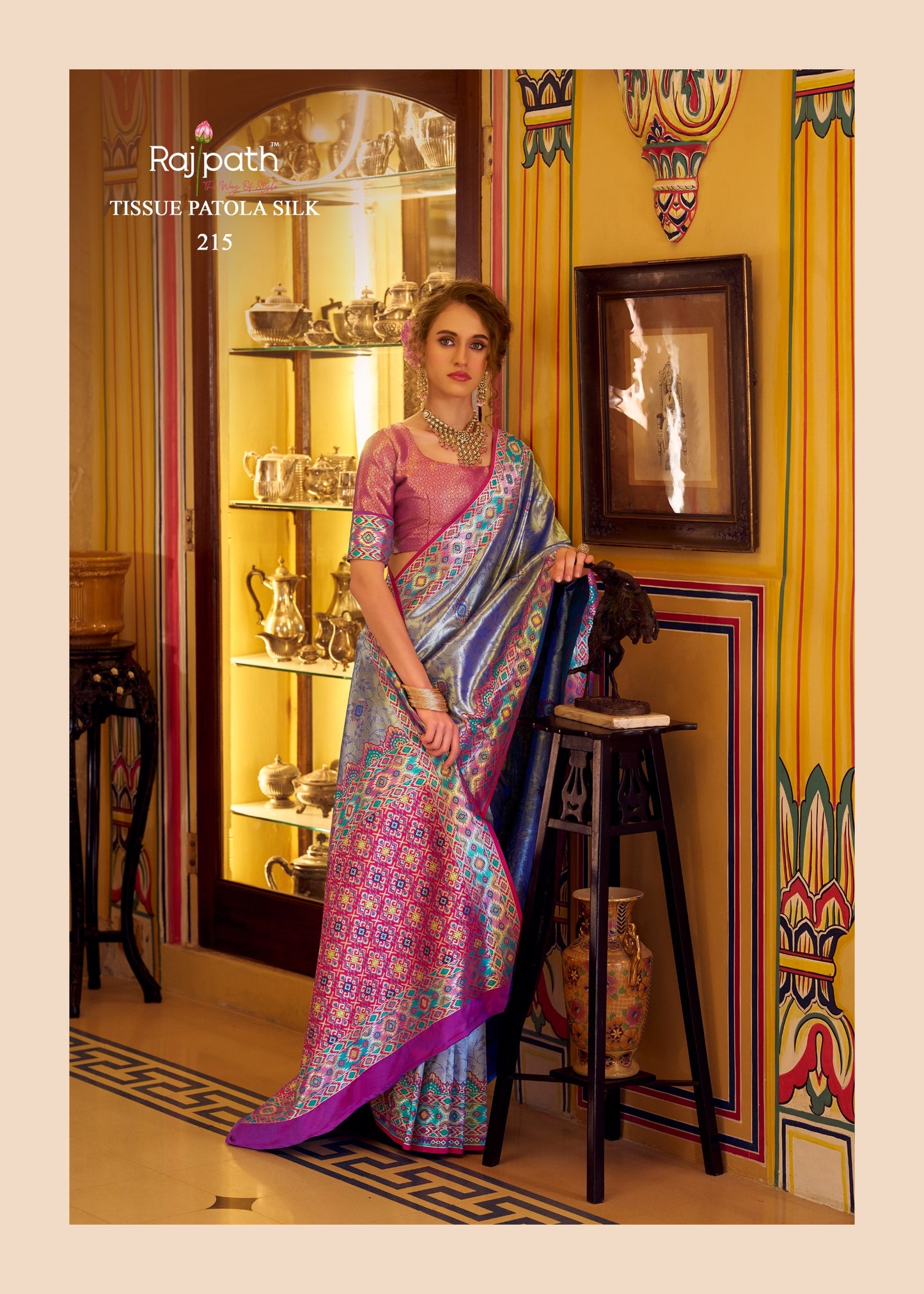215 Rajeswari Silk Rajpath Patola Sarees