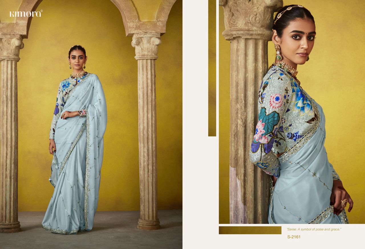 2161 Divani Kimora Embroidered Sarees