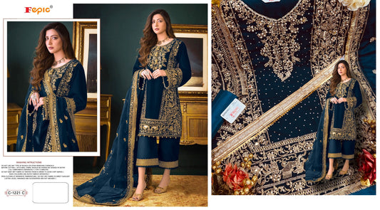 C-1221-C Fepic Pakistani Salwar Suits