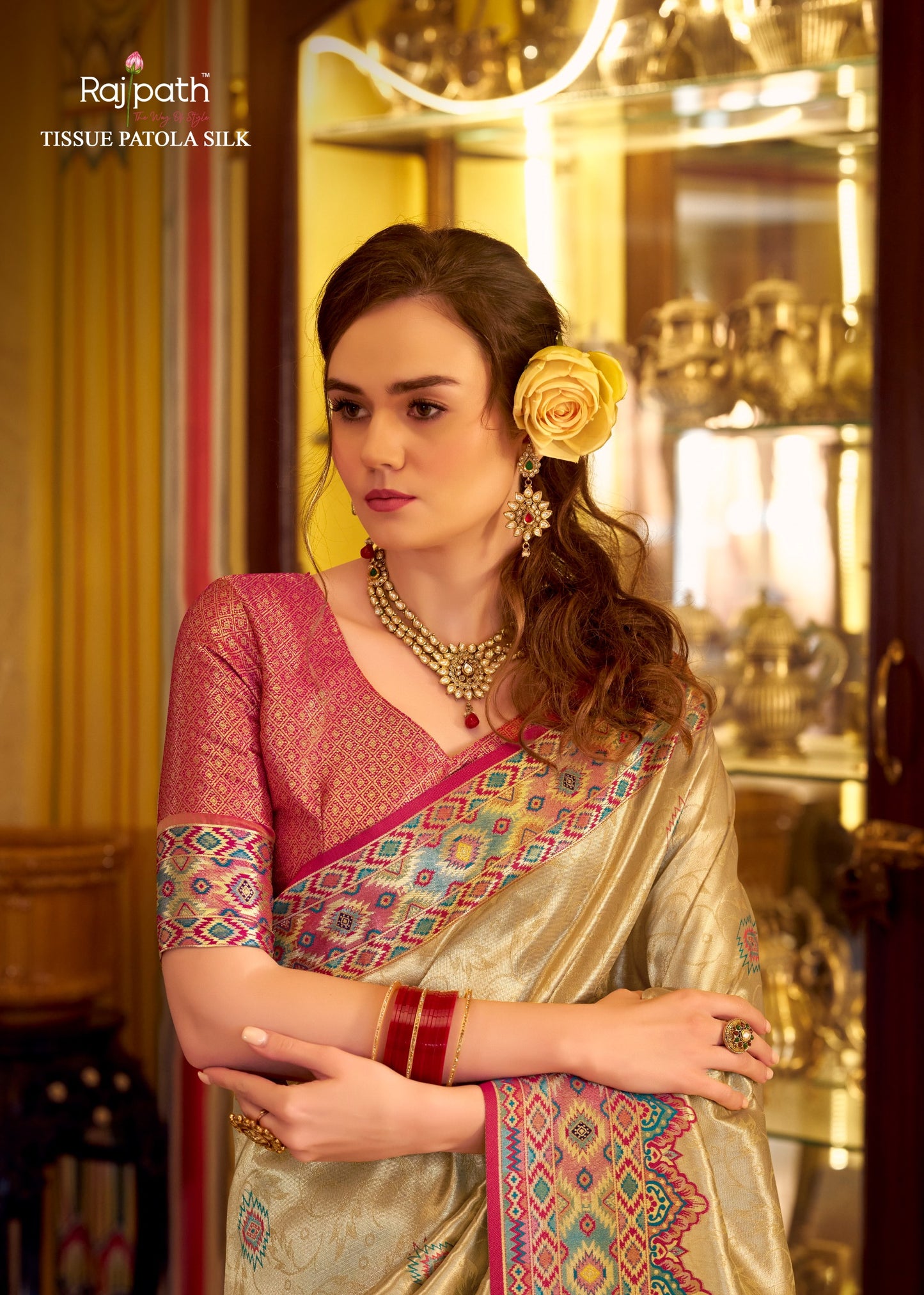 216 Rajeswari Silk Rajpath Patola Sarees